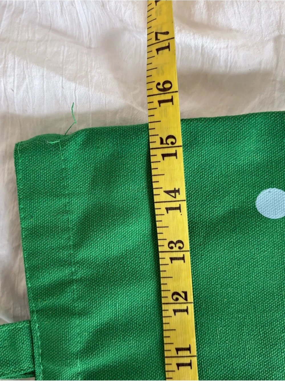 Alice And Wonder Mini Green Blue Logo Tote Textile Shopper‎ Trendy Baby Kid Bag